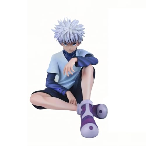 Xinchangda Killua Zaoldyeck Figuren Gon Freecss Anime Figur PVC 12 cm Anime Skulptur Zimmer Desktop Ornamente Sammlerstücke von Xinchangda