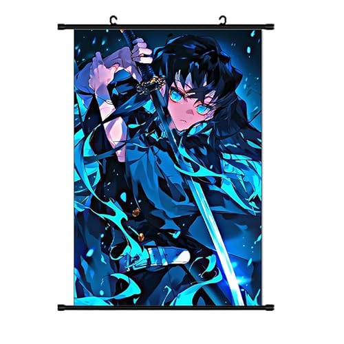 Xinchangda Kochou Shinobu/Tokitou Muichirou/Kamado Nezuko Anime Scroll Poster Wallscroll Scroll Painting Wandkunst Geschenk Heimdekoration Wanddekoration Poster Xinchangda Kochou Shinobu/Tokitou Muichirou/Kamado Nezuko Anime Scroll Poster Wallscroll Scroll Painting Wandkunst Geschenk Heimdekoration Wanddekoration Poster von Xinchangda
