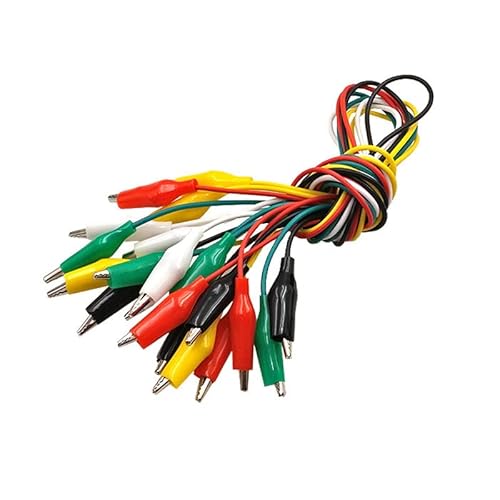 10 Stück Krokodilklemmen Set Krokoklemmen Messkabel Verbindungskabel Prüfkabel Prüfleitung 10 Stück Krokodilklemmen Set Krokoklemmen Messkabel Verbindungskabel Prüfkabel Prüfleitung von Xingdianfu