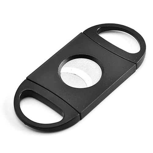 Edelstahl Zigarrenabschneider,Zigarren Schneider Zigarren Cutter, Doppelte Klinge Schere für die meisten Größe Von Zigarren Schwarz Edelstahl Zigarrenabschneider,Zigarren Schneider Zigarren Cutter, Doppelte Klinge Schere für die meisten Größe Von Zigarren Schwarz von Xingdianfu