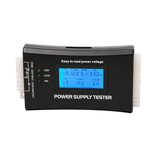 PC-Netzteil Diagnose LCD Computer Prüfgerät Computer 20/24 4/6/8 Pin Supply Tester für SATA, IDE, HDD, ATX, ITX, Byi Stecker PC-Netzteil Diagnose LCD Computer Prüfgerät Computer 20/24 4/6/8 Pin Supply Tester für SATA, IDE, HDD, ATX, ITX, Byi Stecker von Xingdianfu