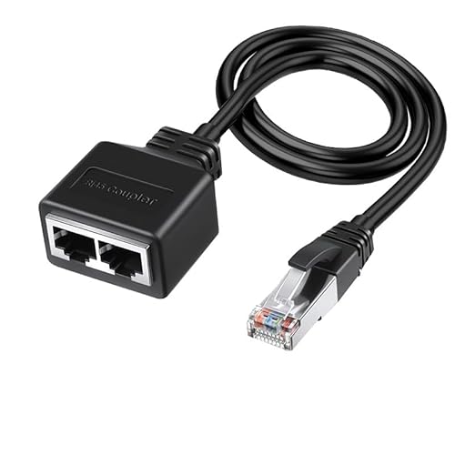 RJ45 Ethernet Kabel Splitter 1 auf 2 Netzwerkadapter, Ethernet Splitter LAN Anschluss RJ45 Ethernet Kabel Splitter 1 auf 2 Netzwerkadapter, Ethernet Splitter LAN Anschluss von Xingdianfu