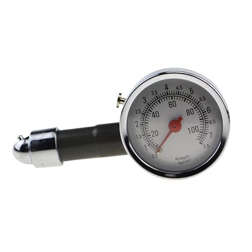 Reifendruckmesser Reifendruckprüfer Manometer Luftdruckprüfer 7,5bar Messgerät,Reifendruck Prüfer für Reifen, 0-100Psi, für Auto, Fahrrad und Motorrad Reifendruckmesser Reifendruckprüfer Manometer Luftdruckprüfer 7,5bar Messgerät,Reifendruck Prüfer für Reifen, 0-100Psi, für Auto, Fahrrad und Motorrad von Xingdianfu
