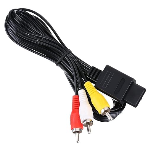 TV AV Video Audio Chinch Kabel für Nintendo 64 N64 SNES Super GameCube NGC SFC von Xingdianfu