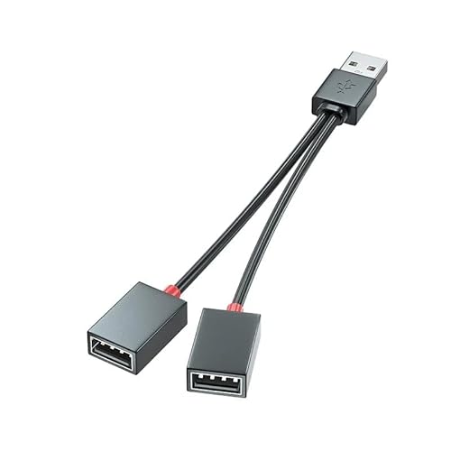 USB Y-Splitter Kabel USB 2.0 A Stecker auf 2 Doppel-Verlängerungskabel weiblich 30 cm für Laptop im Auto usw USB Y-Splitter Kabel USB 2.0 A Stecker auf 2 Doppel-Verlängerungskabel weiblich 30 cm für Laptop im Auto usw von Xingdianfu