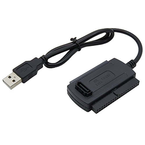 Xingdianfu USB 2.0 zu IDE SATA Adapter Konverter Kabel für 2,5 3,5 Zoll Festplatte Laufwerke HDDs SSDs IDE und SATA Adapterkabel Xingdianfu USB 2.0 zu IDE SATA Adapter Konverter Kabel für 2,5 3,5 Zoll Festplatte Laufwerke HDDs SSDs IDE und SATA Adapterkabel von Xingdianfu