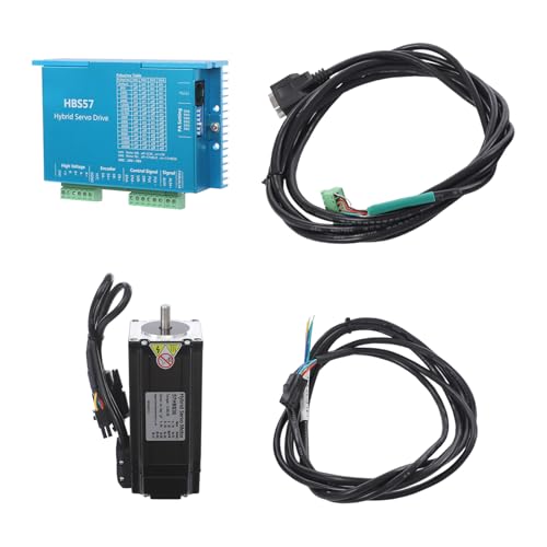 3.6Nm Closed Loop Stepper Motor mit HBS57 Treiber – Nema23 Set mit Encoder & 3m Kabel – 2-Phasen Schrittmotor Kit für CNC, Gravur, Verpackung, Automatisierung 3.6Nm Closed Loop Stepper Motor mit HBS57 Treiber – Nema23 Set mit Encoder & 3m Kabel – 2-Phasen Schrittmotor Kit für CNC, Gravur, Verpackung, Automatisierung von Xingfx