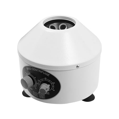 Elektrische Labor Zentrifuge 4000rpm mit 6×20ml Röhrchen, Timer & stufenloser Geschwindigkeit, für die wissenschaftliche Forschung an Laborschulen von Xingfx