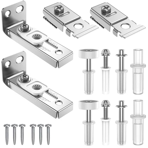 Bifold Door Hardware Repair Kit 4Pack Closet Doors Bifold Door Hardware with 7/20.3 cm Guides Wheel von Xinglongs