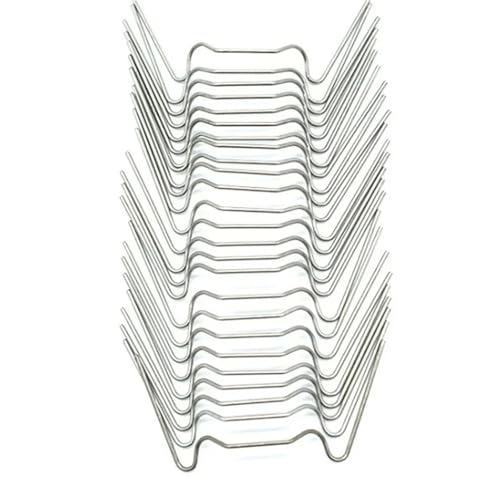 Gewächshaus-Glas-Clips, 300 Stück, Edelstahl, Gewächshaus-Clips, Glas-Clips aus 304 Edelstahl für routinemäßige Wartung und Reparatur von Xinglongs