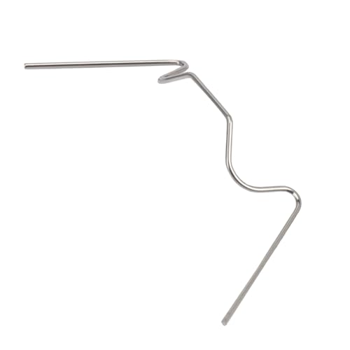Gewächshaus-Glas-Clips, 300 Stück, Edelstahl, W-Typ-Clips, Blattfeder-Clips für Gewächshaus, Glashaus, Doppelhalle von Xinglongs