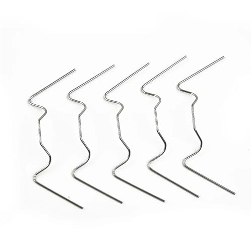 Gewächshaus-Glas-Clips, Mini-Gewächshaus-Clips zum Aufhängen von Glas, W-Clips, geeignet für routinemäßige Wartung und Glasersatz, 500 Stück von Xinglongs