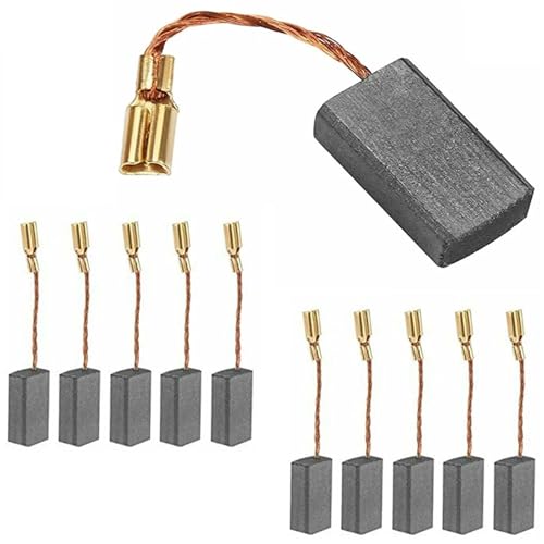 Kohlebürsten für Elektromotor, 200 Stück, Ersatzteile für Motor-Winkelschleifer, Werkzeug, Graphitbürste, Schneiden, Poliermaschinen-Zubehör von Xinglongs