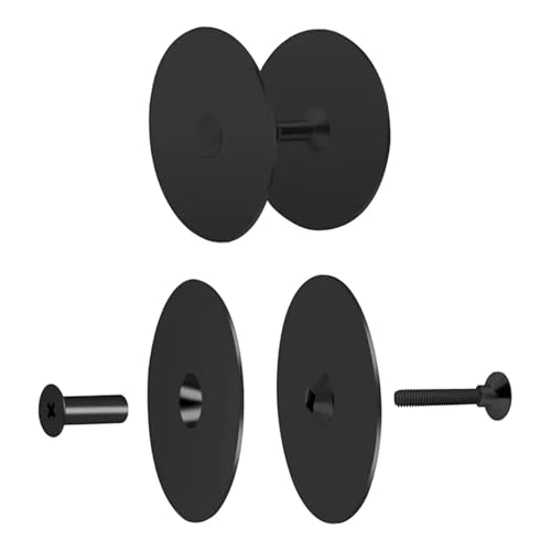 Türloch-Abdeckplatte, 8 Set, Riegel-Abdeckplatte, 6,4 cm Durchmesser, Riegelabdeckung für erhöhte Sicherheit, Privatsphäre an Eingangstüren von Xinglongs