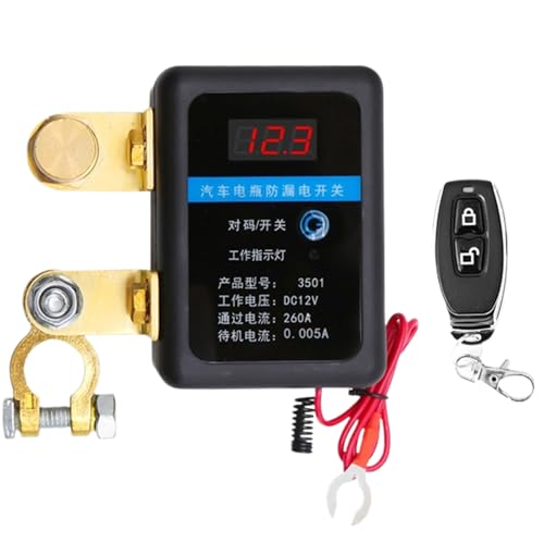 12V Remote -Batterie -Controller - Auto -Ausschalten des Relais -Schalters Kit | Elektronische Stromverbindung Systemwagen SUV Spannung Sparer Sicherheitsausschnitt von Modul Isolator Zubehör Notfalla 12V Remote -Batterie -Controller - Auto -Ausschalten des Relais -Schalters Kit | Elektronische Stromverbindung Systemwagen SUV Spannung Sparer Sicherheitsausschnitt von Modul Isolator Zubehör Notfalla von Xinhuju