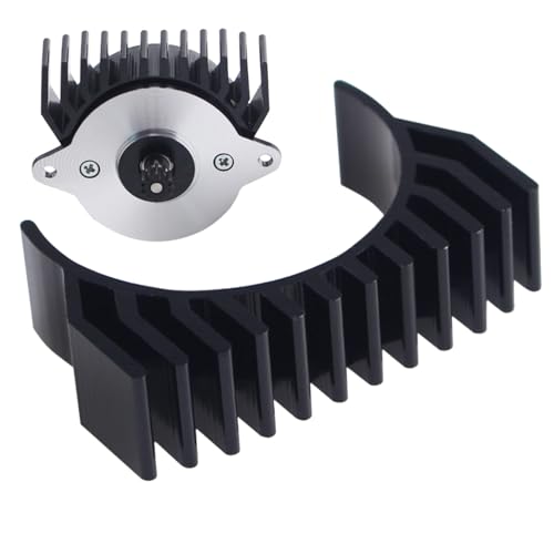 36-mm-Motor Wärtung-Drucker Kühlkörper Roundkühlblock, hocheffizienter bürstenloser Treibermodul Kühler | Stepper -Extruder -Dissipation -Zubehör für 3D -Drucker, CNC -Maschine, Robotikprojekte, schle von Xinhuju