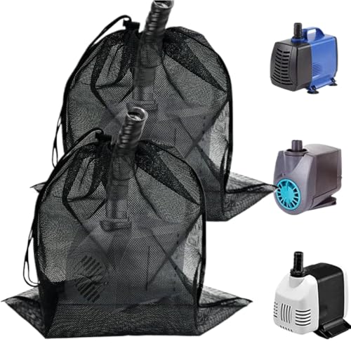 Abdeckung für Teichpumpe – Barriere aus Netz für Wasserpumpe für den Außenbereich | elastischer Schutz, wasserdicht, für Filtration von Aquarien im Freien, Garten Abdeckung für Teichpumpe – Barriere aus Netz für Wasserpumpe für den Außenbereich | elastischer Schutz, wasserdicht, für Filtration von Aquarien im Freien, Garten von Xinhuju