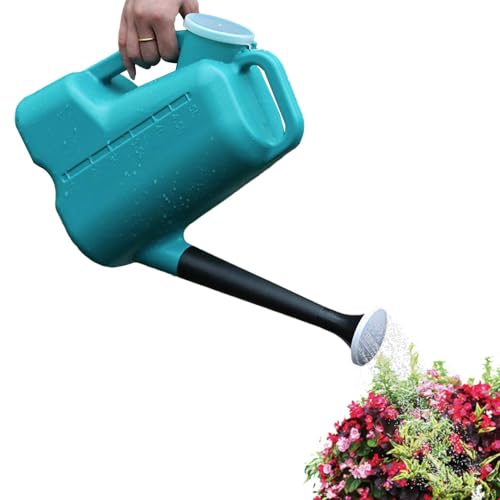 Außenwässerung - Gartenwässerung mit Duschausstrich | Große 5 -L -Gallonen -Gartenwässerung kann Deckel langlebigem Plastikwässerungsinstrument für Pflanzen im Freien Rasengarten ausgehen von Xinhuju