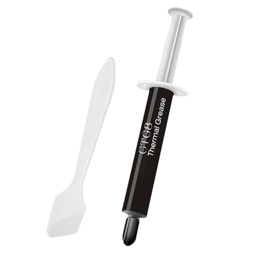 CPU -Paste, CTG8 -Wärmelküstepaste für CPU 1G/2G/4G - Langes Thermiefett, leicht angewendet, Wärmepasten für Kühlkörper, Konsolen, Konsolen CPU -Paste, CTG8 -Wärmelküstepaste für CPU 1G/2G/4G - Langes Thermiefett, leicht angewendet, Wärmepasten für Kühlkörper, Konsolen, Konsolen von Xinhuju