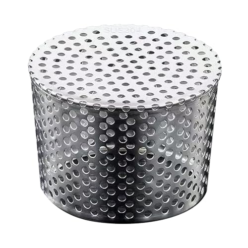 GUIT Down Spout Guard – robuster Metall-Folienfilter, Schutz für den Außenablauf | Wasserfluss Dach Abdeckung Rohre rostbeständig für Garagen Scheune von Xinhuju