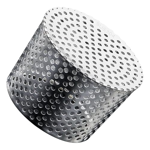 GUIT Down Spout Guard – robuster Metall-Folienfilter, Schutz für den Außenablauf | Wasserfluss Dach Abdeckung Rohre rostbeständig für Garagen Scheune von Xinhuju