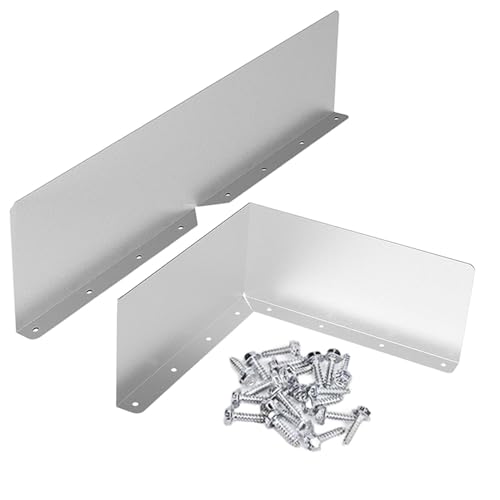 Gutter Splash Guards - Regendiverterplatte, Downspout Splash Block | Dachregenwater -Deflektor, Eckrinnenverlängerung für flache Schindeldächer im Haus, verhindert die Erosion des Bodens und Wassersch von Xinhuju
