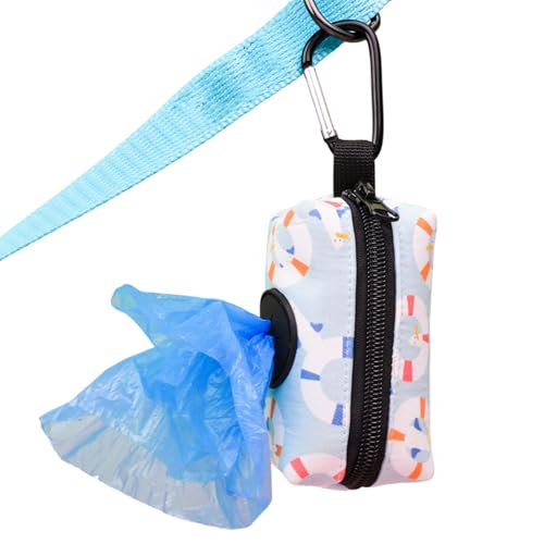Hundekotbeutel - tragbarer grafischer Abfallhalter, Roll -Speicherbeutel, langlebiger Spender, Clip -Design für einfache Zugriff | Hundekotbeutelspender das Reisen im Freien Wanderabenteuer von Xinhuju