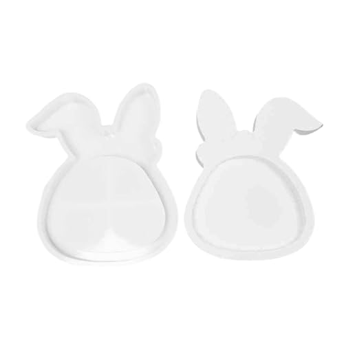Kaninchen Schmuck Tablett Form Kaninchen Tablett Silikonform R-Mold Kaninchen Form Tablett | von Xinhuju