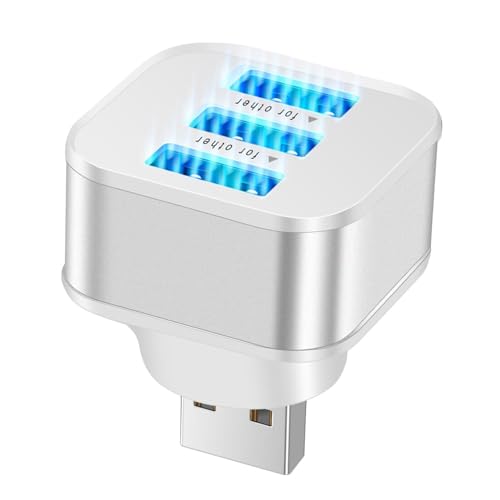 Multiport USB – Erweiterung des USB-Ports, 3 Anschlüsse, Zubehör für einfaches Laden und Einen | geeignet für Reisen, zu Hause, Wohnmobile und Büros Multiport USB – Erweiterung des USB-Ports, 3 Anschlüsse, Zubehör für einfaches Laden und Einen | geeignet für Reisen, zu Hause, Wohnmobile und Büros von Xinhuju