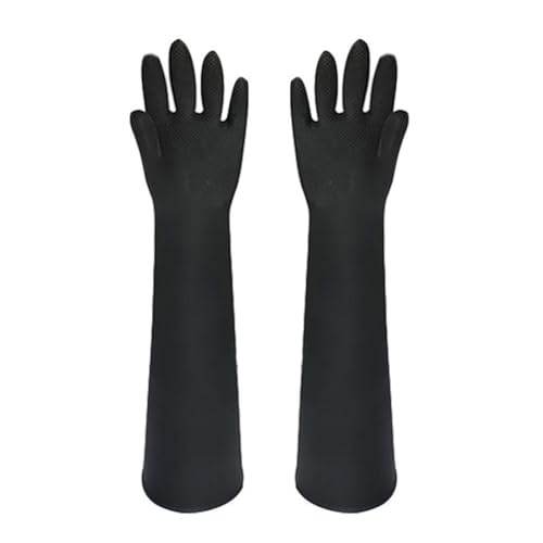 Schutzhandschuhe des Schutzbissschutzes - Haltbare kratzfeste Ärmel, wasserdichte Handlerhandschuhe | Langlebige Sicherheitshandschuh für Hundetrainer, Katzenfleisch, Reptilienpflege, Rettungsteams, W von Xinhuju