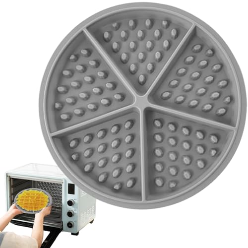 Silikon-Waffelform, Waffelschalen-Silikonform - Silikon-Waffeleisen-Backblech,- und Schokoladenhersteller, Silikon-Waffeleisen-Backblech, antihaftbeschichtete Kuchenform für Bastelarbeiten, Seife, von Xinhuju