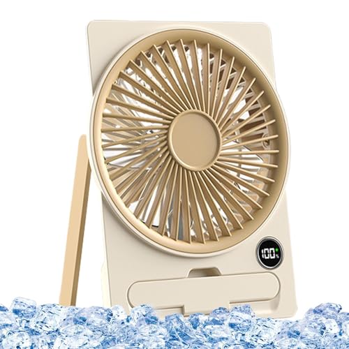 Tisch-Brise-Gerät – Mini-Gebläse, Luftzirkulator | Faltbares Power-Gerät Mit Touch-Bedienfeld Und Breiten Durchflusseinstellungen, Das Für Erfrischenden Wind Beim Schlafen Oder Entspannen In Innenräum von Xinhuju