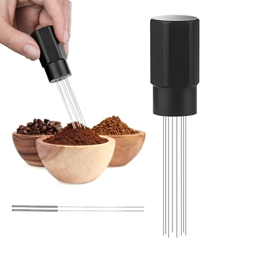 Tragbares -Verteilerwerkzeug – -Rührer mit Magneten | -Verteiler für Kaffeemaschinen, perfektes Kaffee-Rührwerkzeug für Baristas, Kaffeeliebhaber und Erwachsene Tragbares -Verteilerwerkzeug – -Rührer mit Magneten | -Verteiler für Kaffeemaschinen, perfektes Kaffee-Rührwerkzeug für Baristas, Kaffeeliebhaber und Erwachsene von Xinhuju