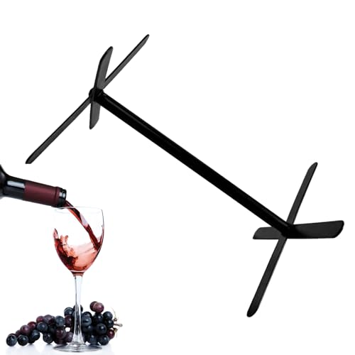 Vergewaltigungsnachbildung - Einzelflaschenanzeige, horizontaler Ständer | Dreieckiger Rahmenständer, Tisch-Weinanzeige für Enthusiasten mit robuster Konstruktion und Präsentatio Vergewaltigungsnachbildung - Einzelflaschenanzeige, horizontaler Ständer | Dreieckiger Rahmenständer, Tisch-Weinanzeige für Enthusiasten mit robuster Konstruktion und Präsentatio von Xinhuju