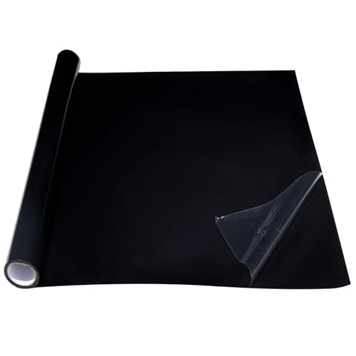 Xinhuju Aquarium-Hintergrund, Aquarium-Hintergrund - Statisch haftendes schwarzes Aquarium-Poster - Aquarium-Tapetendekorationen, Nahtloser für Aquarien von Xinhuju