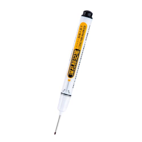 Xinhuju Deep Reach Marker - wasserdichte Baustift für Bauherren und | Langes Nasenmarker -Werkzeug für tiefe Lochmarkierung, Holzbearbeitung, DIYs, Metall, Beton, genaues Tintenmarker für enge Räume Xinhuju Deep Reach Marker - wasserdichte Baustift für Bauherren und | Langes Nasenmarker -Werkzeug für tiefe Lochmarkierung, Holzbearbeitung, DIYs, Metall, Beton, genaues Tintenmarker für enge Räume von Xinhuju