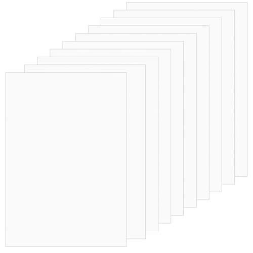 10 Stücke Schrumpffolie Set Hitze Schrumpffolie Bedruckbar Schrumpffolie Schrumpfplastik Set Shrink Plastic Diy Schrumpffolie Transparent Schrumpffolie A4 Für Handgemachte Kunsthandwerk 21 Cm * 15 Cm von Xinjoduz