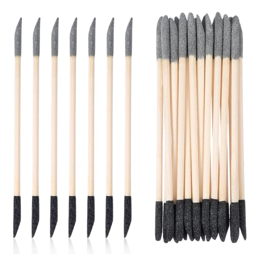 Schleifstäbchen 20 Stück Schleifstab Set für Feine Details, Schleifpapierstäbe mit zwei Enden Abgeschrägte Polierstäbchen für Kunsthandwerk Kunststoffmodellbau Entfernen von Kleber und Schmutz Schleifstäbchen 20 Stück Schleifstab Set für Feine Details, Schleifpapierstäbe mit zwei Enden Abgeschrägte Polierstäbchen für Kunsthandwerk Kunststoffmodellbau Entfernen von Kleber und Schmutz von Xinjoduz