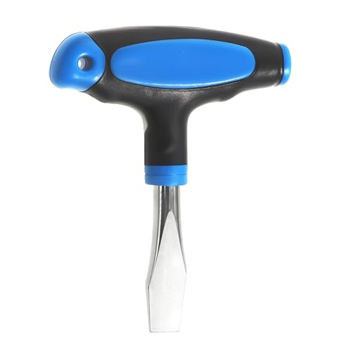 Xinjoduz 10 mm Zündkerzenschlüssel mit T-Griff Schlitzschraubendreher flacher Schlitzschraubendreher Flachkopfschraubendreher für Filmsets Werkstatt Mechaniker Wartung zu Hause Xinjoduz 10 mm Zündkerzenschlüssel mit T-Griff Schlitzschraubendreher flacher Schlitzschraubendreher Flachkopfschraubendreher für Filmsets Werkstatt Mechaniker Wartung zu Hause von Xinjoduz