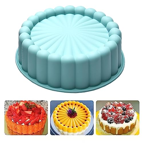 Silikon Kuchenform Rund,Wiederverwendbare Kuchenform,Antihaftbeschichtete Silikonformen,Torten und Quiches in Perfekter Form,Leicht zu Säubern und Platzsparend,Ideal für Backanfänger und Profis Silikon Kuchenform Rund,Wiederverwendbare Kuchenform,Antihaftbeschichtete Silikonformen,Torten und Quiches in Perfekter Form,Leicht zu Säubern und Platzsparend,Ideal für Backanfänger und Profis von Xinlie