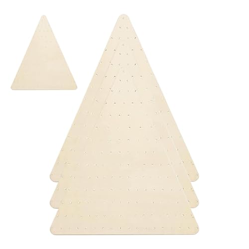 Kranzbrettformen – dekorative Bastelkranzform | Holz dreieckiger Kranzbrettrahmen | Netz-Blumenkranzbretter | Holzkranzrahmen mit Löchern | dekorative Bastelkranzform für Halloween- Kranzbrettformen – dekorative Bastelkranzform | Holz dreieckiger Kranzbrettrahmen | Netz-Blumenkranzbretter | Holzkranzrahmen mit Löchern | dekorative Bastelkranzform für Halloween- von Xinlviqe