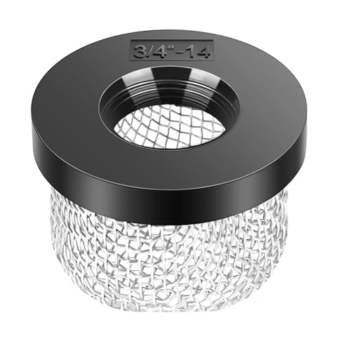 Luftsprudler Siebsiebe – Edelstahl-Luftsprudler Pumpe Filter Mesh | Bootspumpenfilter Siebgewebe | Gewinde Mesh Belüfterfilter | Industrielle Sanitär-Inline-Sieb für Boote Belüfterpumpen Luftsprudler Siebsiebe – Edelstahl-Luftsprudler Pumpe Filter Mesh | Bootspumpenfilter Siebgewebe | Gewinde Mesh Belüfterfilter | Industrielle Sanitär-Inline-Sieb für Boote Belüfterpumpen von Xinlviqe