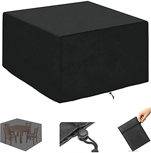 Abdeckhaube Gartenmöbel Multi Größe Abdeckplane für Gartenmöbel Gartentische Sitzgarnituren Möbelsets Wasserdichtes Schutzhülle Regenschutz und Staubfest 600D-Oxford Gewebe Schwarz 55x55x55cm Abdeckhaube Gartenmöbel Multi Größe Abdeckplane für Gartenmöbel Gartentische Sitzgarnituren Möbelsets Wasserdichtes Schutzhülle Regenschutz und Staubfest 600D-Oxford Gewebe Schwarz 55x55x55cm von Xinmei Art