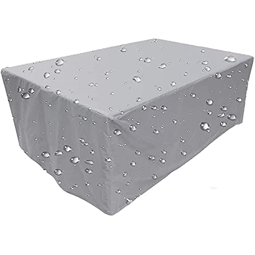 Abdeckung Gartenmöbel Multi Größe Abdeckplane für Gartenmöbel Gartentisch Abdeckung Wasserdicht Winterfest Möbelsets Regenschutz und Staubfest Anti-UV 600D-Oxford Gewebe Silber Grau 160x100x75cm Abdeckung Gartenmöbel Multi Größe Abdeckplane für Gartenmöbel Gartentisch Abdeckung Wasserdicht Winterfest Möbelsets Regenschutz und Staubfest Anti-UV 600D-Oxford Gewebe Silber Grau 160x100x75cm von Xinmei Art