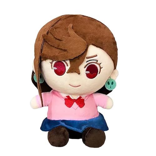 Xinnice DAN DA DAN Anime Kissen 25cm Ayase Momo/Turbo Granny/Okarun Weicher Figur Niedliche Manga Charaktere Gefülltes Kissen Auto Sofa Dekorationen von Xinnice