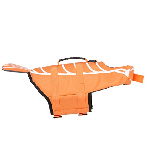 Xinqiao Dog Hunde-Saver Hunde Schwimmweste mit floatation, Weste, für kleine, mittlere, große Größe, Jacken von XINQIAO