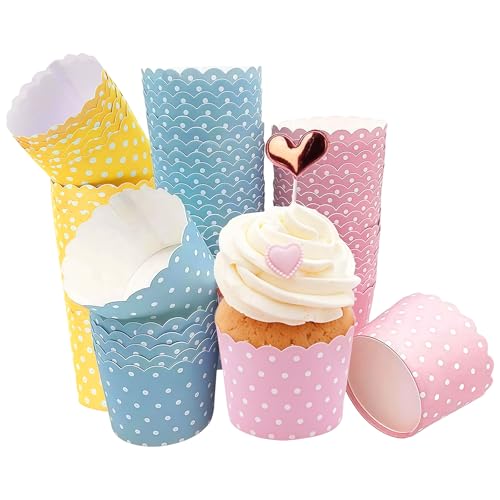 Cupcake Wrapper, 150 Stück Liner Fall Wrapper, 5x6x4,7 cm MuffinföRmchen Papier Muffinförmchen Papier Cupcake Backbecher Papierkuchen für Backtage Geburtstage Hochzeiten und Partys Cupcake Wrapper, 150 Stück Liner Fall Wrapper, 5x6x4,7 cm MuffinföRmchen Papier Muffinförmchen Papier Cupcake Backbecher Papierkuchen für Backtage Geburtstage Hochzeiten und Partys von Xinsenke