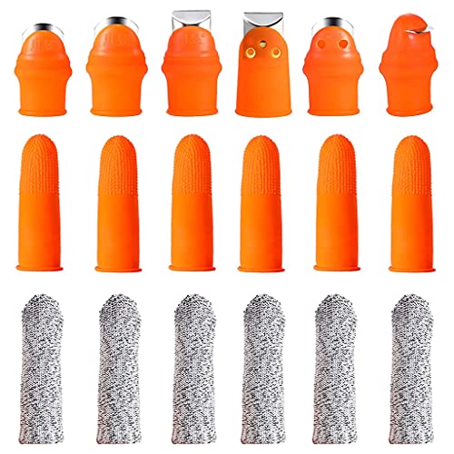 1 Set Silikon Daumenmesser Daumenschneider Mit Fingerschützen Finger Cradles Zum Ernten Von Obst Und Pflanzen von Xinsheinelry