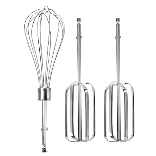 3pcs Edelstahl Schneebesen Befestigungsbefehl Handmixerschläger Handmixer Teil Mischkopf Zum Mischen Von Mehleiern Und Creme von Xinsheinelry