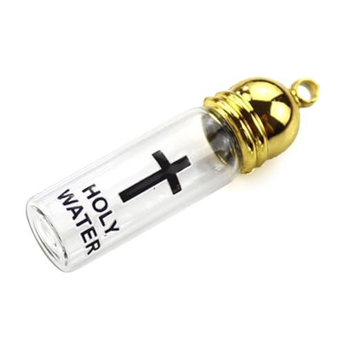 Xinsheinelry Glas Heiliges Wasserflasche Mit Deckel Betende Flasche Heiliges Wasser Leerer Behälter Für Religiöse Zeremonien Und Heimaltäre Xinsheinelry Glas Heiliges Wasserflasche Mit Deckel Betende Flasche Heiliges Wasser Leerer Behälter Für Religiöse Zeremonien Und Heimaltäre von Xinsheinelry